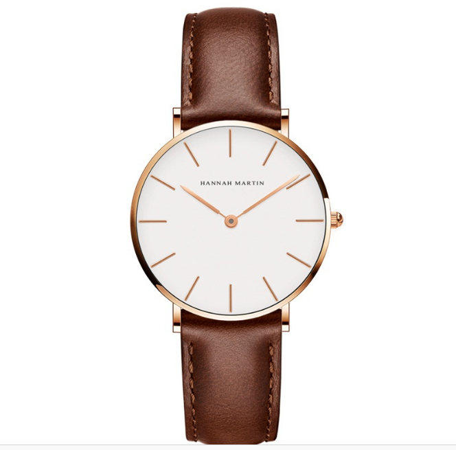36MM Simple Womens Watches Accurate Quartz Ladies Watch Comfortable Leather Strap or Nylon Band Wristwatches
36MM Simple Womens Watches Accurate Quartz Ladies Watch Comfortable Leather Strap or Nylon Band Wristwatches