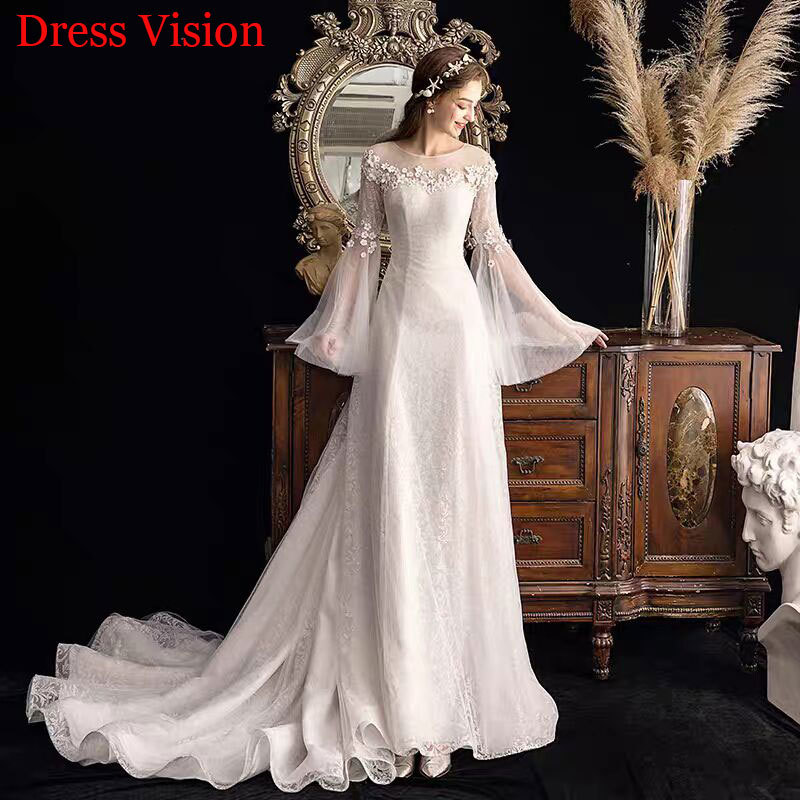 2021 Lace 3d Flowers Light Wedding Vestido Novia Mariee Robe De Soiree Bride to Be U2ua, Same as image
2021 Lace 3d Flowers Light Wedding Vestido Novia Mariee Robe De Soiree Bride to Be U2ua, Same as image