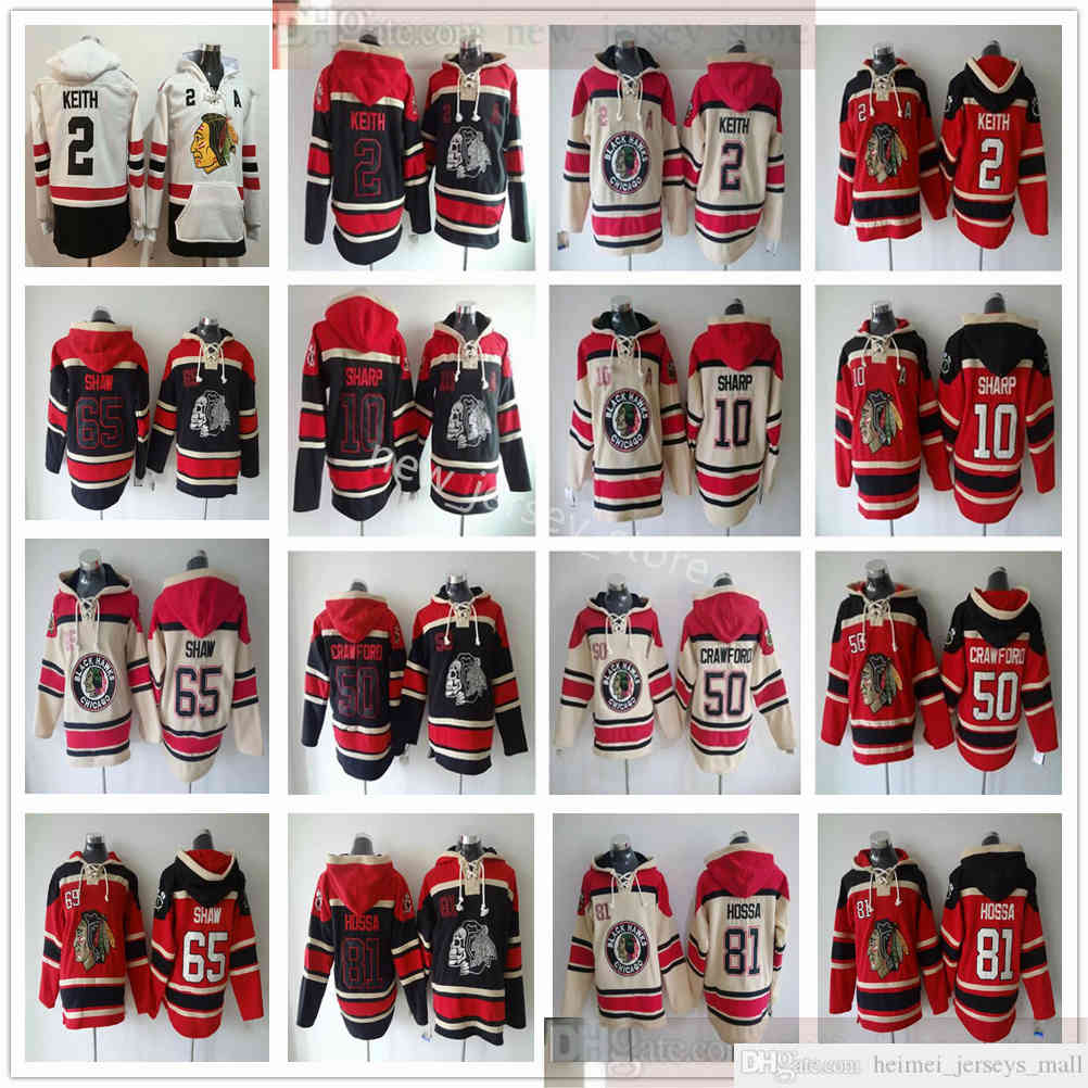 Chicago Blackhawks Hockey Hoodie Jerseys 2 Duncan Keith 10 Patrick Sharp 50 Corey Crawford 65 Andrew Shaw 81 Marian Hossa Hoodies Red White, Blue;black
Chicago Blackhawks Hockey Hoodie Jerseys 2 Duncan Keith 10 Patrick Sharp 50 Corey Crawford 65 Andrew Shaw 81 Marian Hossa Hoodies Red White, Blue;black