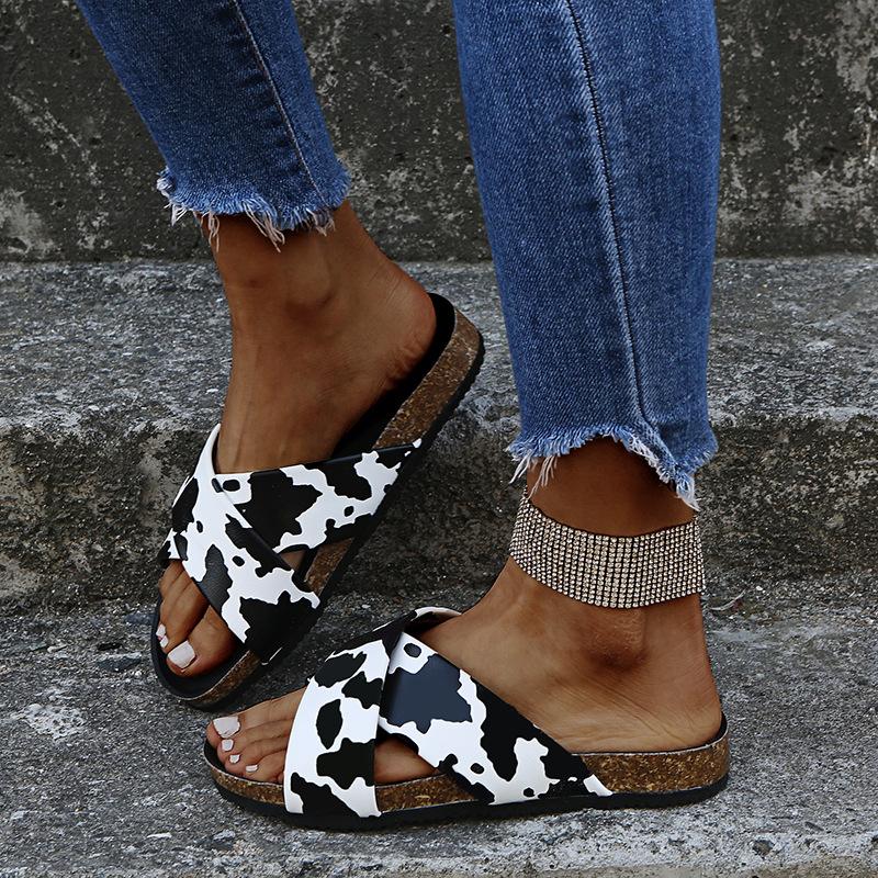 Slippers Fashion Summer Cork Women Outside Casual Beach Slip On Mixed Colors Slides Cross Strap Flat Shoe Plus Size 36-43, 01
Slippers Fashion Summer Cork Women Outside Casual Beach Slip On Mixed Colors Slides Cross Strap Flat Shoe Plus Size 36-43, 01