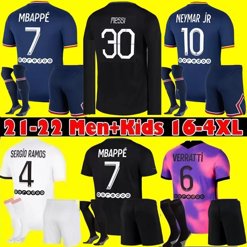 Long shorts S-4XL 21 22 MESSI MBAPPE soccer jerseys 2021 2022 DI MARIA WIJNALDUM SERGIO RAMOS HAKIMI away Maillots de football kit ICARDI VERRATTI third shirt Men kids, 4th
Long shorts S-4XL 21 22 MESSI MBAPPE soccer jerseys 2021 2022 DI MARIA WIJNALDUM SERGIO RAMOS HAKIMI away Maillots de football kit ICARDI VERRATTI third shirt Men kids, 4th