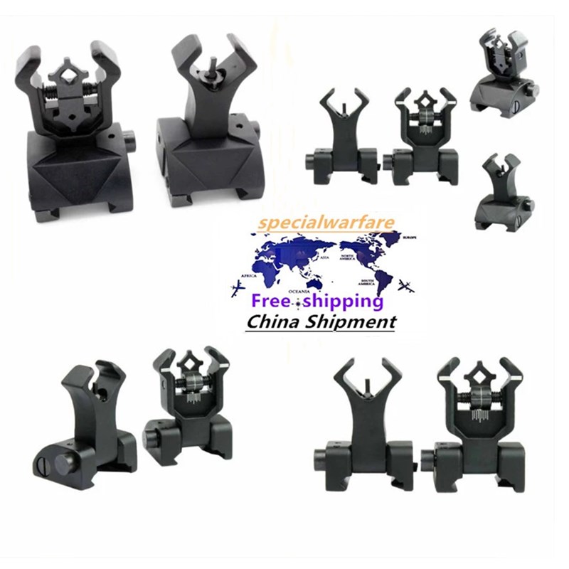 Flip up Sights - Diamond style Flip up Integrated Sighting System Gun Accessories Hunting Flip up Hunting Sights, Black
Flip up Sights - Diamond style Flip up Integrated Sighting System Gun Accessories Hunting Flip up Hunting Sights, Black