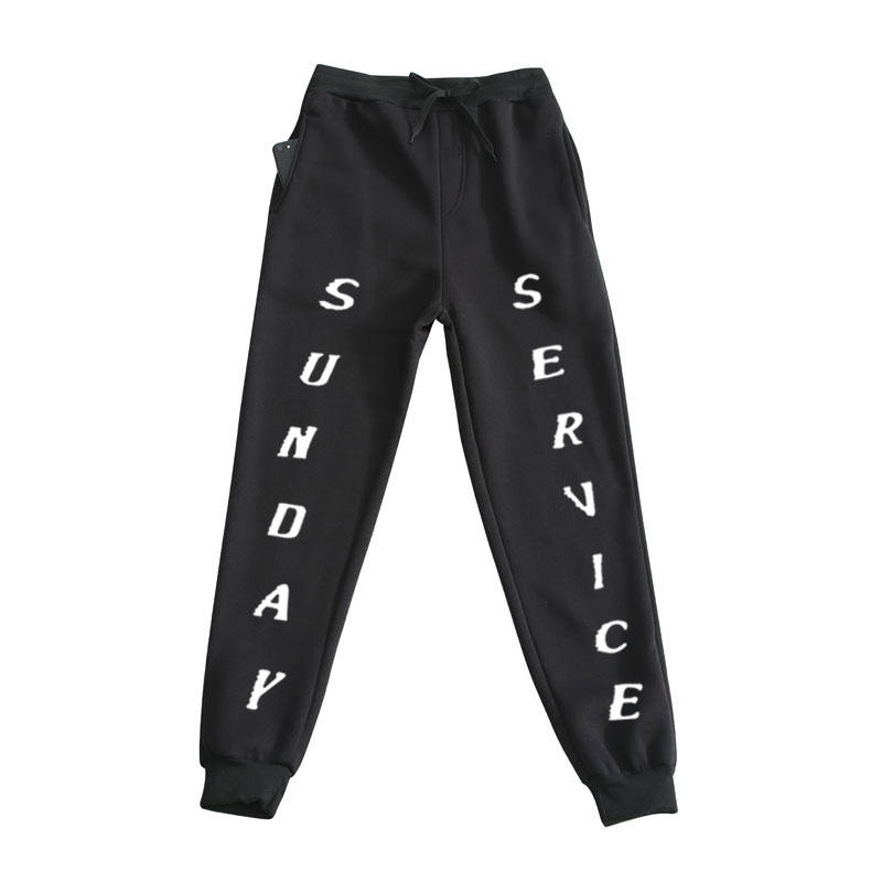 SUNDAY SERVICE Fleece Sweatpants Men Streetwear Kanye West Drawstring Joggers Sweat Pants SUNDAY SERVICE Trousers Pants, Black
SUNDAY SERVICE Fleece Sweatpants Men Streetwear Kanye West Drawstring Joggers Sweat Pants SUNDAY SERVICE Trousers Pants, Black