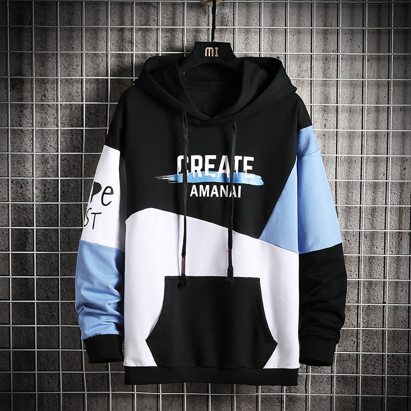 2021 Sweatshirt Printed Letter Korea Style Casual Hooded Hoodies Men Spring Summer Slim Fit New Long Sleeve Hip Hop Tracksuit Azfk, Black
2021 Sweatshirt Printed Letter Korea Style Casual Hooded Hoodies Men Spring Summer Slim Fit New Long Sleeve Hip Hop Tracksuit Azfk, Black