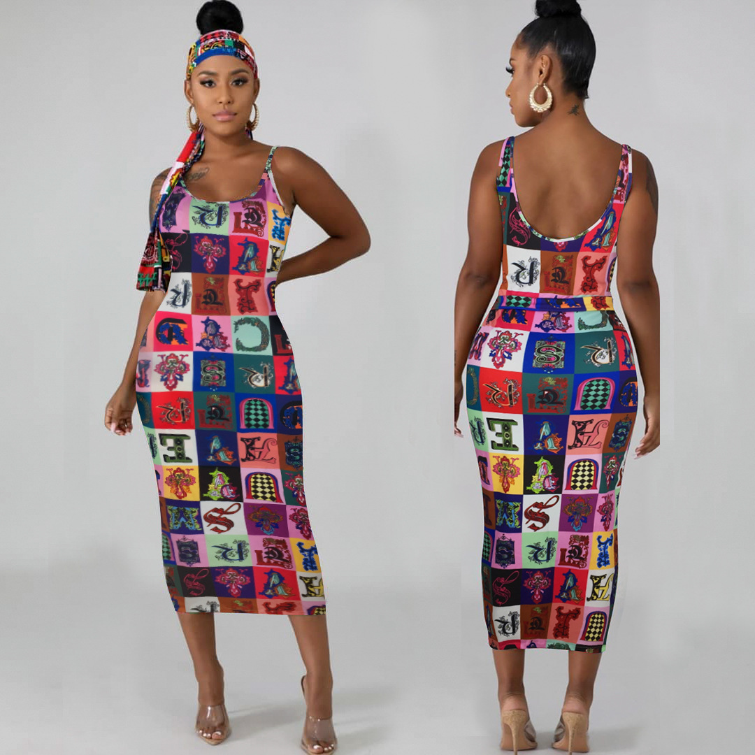 Fashion Slim Dress Summer Autumn Women Long Sleeve Mid Dresses Print Shirts Elegant Ladies Splice Shirt Blouse Party Coats Female