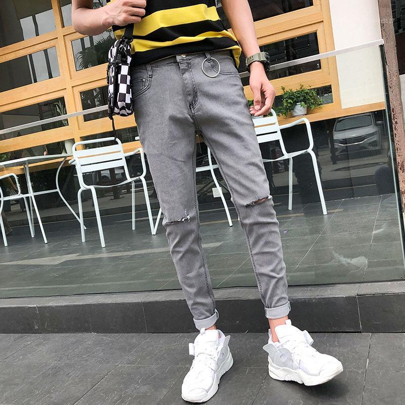 Men's Jeans 2021 Spring And Summer Korean Fashion Tide Male Loose Quality Cotton Solid Color Narrow Feet Casual Slim Streetwear, Blue
Men's Jeans 2021 Spring And Summer Korean Fashion Tide Male Loose Quality Cotton Solid Color Narrow Feet Casual Slim Streetwear, Blue
