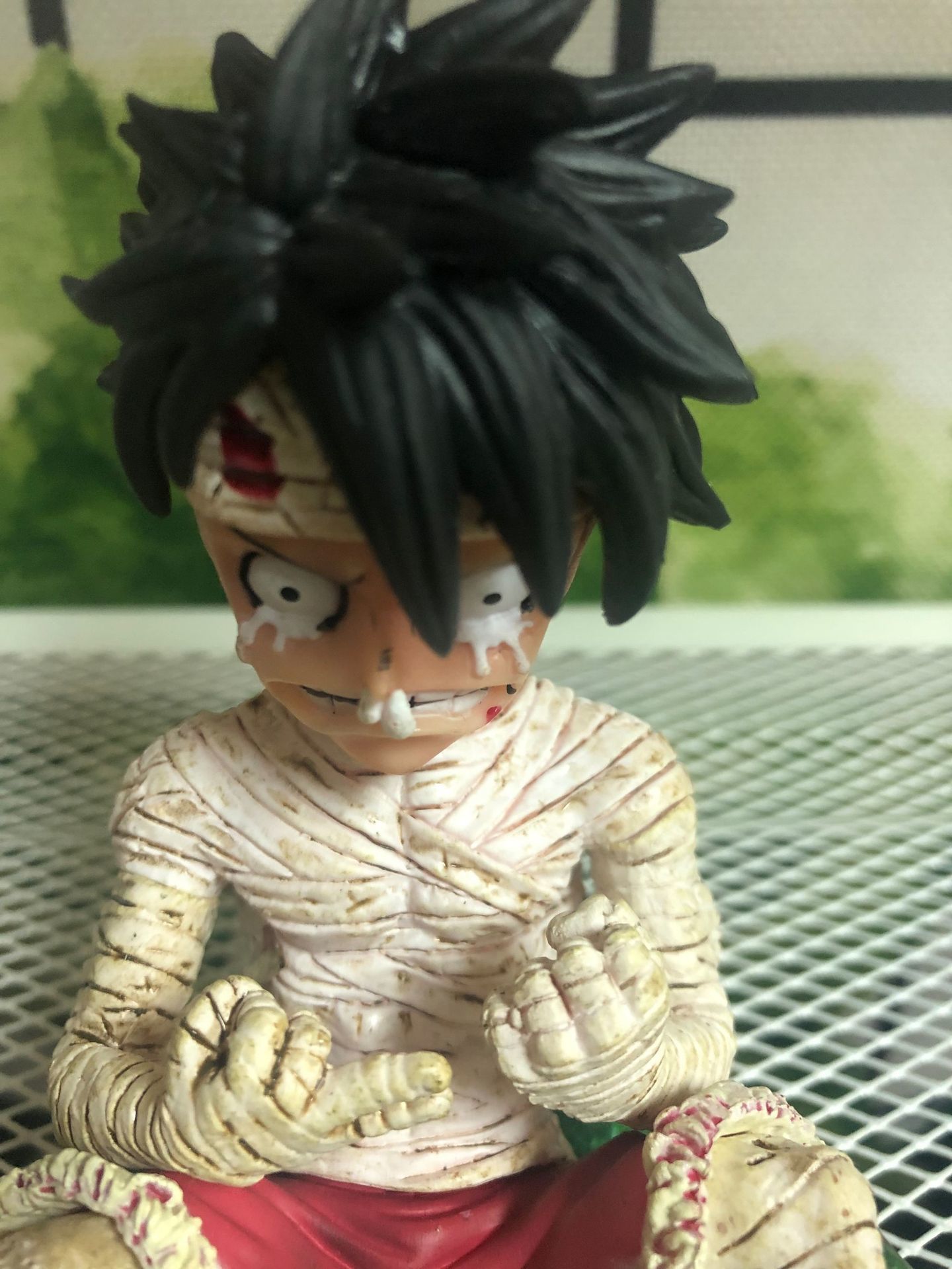 Anime One Piece Luffy Open-mouth Shut up Cry Luffy Bandage Luffy Commemorative Edition Garage Kit Model L0226, Khaki
Anime One Piece Luffy Open-mouth Shut up Cry Luffy Bandage Luffy Commemorative Edition Garage Kit Model L0226, Khaki
