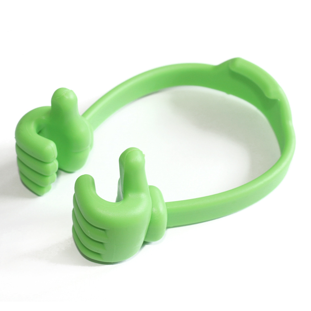 Universal Thumb OK Bracket MobilePhone Stand Desktop Mount Plastic Phone Holder Portable For CellPhone Tablet PC 8 Color