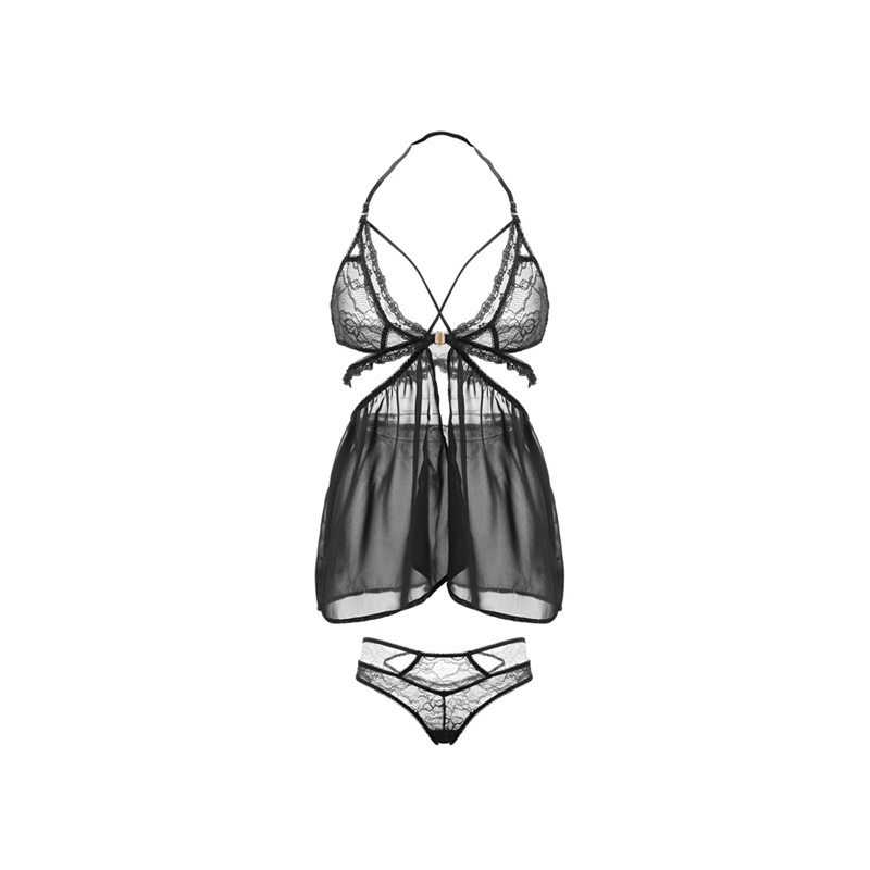 Sexy ingerie Nightgowns Womens Seepwear Sets ace Temptation Perspective Strap Nightdress Night Gown ingerie Mini Dress, Black
Sexy ingerie Nightgowns Womens Seepwear Sets ace Temptation Perspective Strap Nightdress Night Gown ingerie Mini Dress, Black