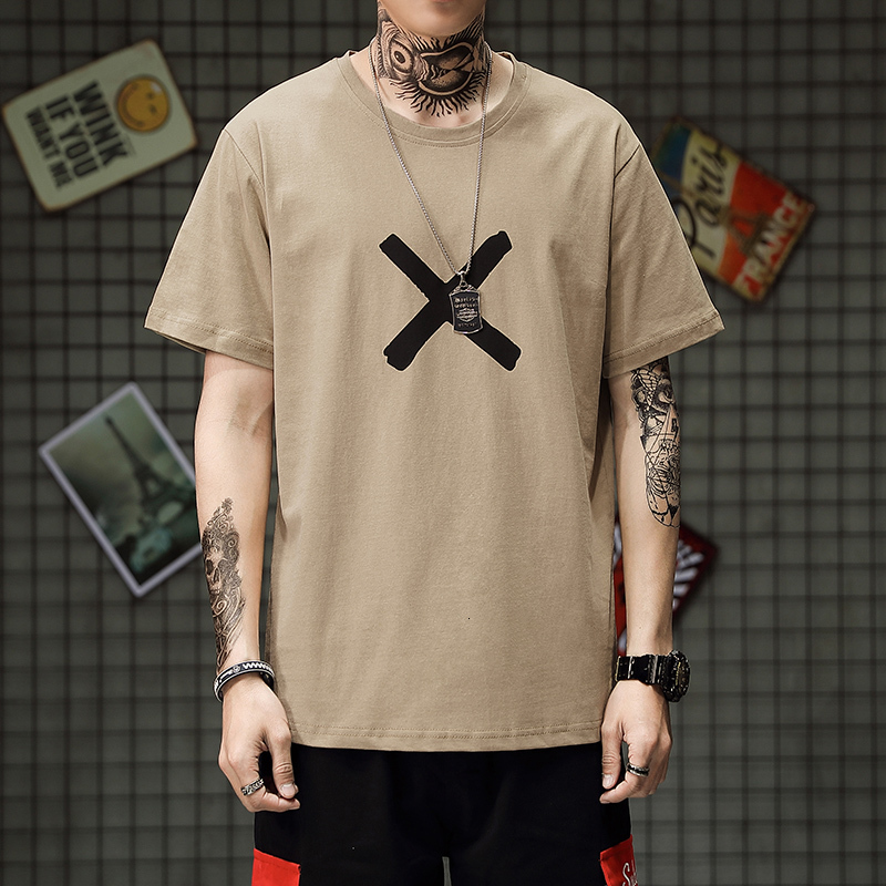 2021 New Men's Summer Popular Harbor Wind Loose Young Students Handsome Fashion Short Sleeve T-shirt Casual Plus Size Zs6k, Beige
2021 New Men's Summer Popular Harbor Wind Loose Young Students Handsome Fashion Short Sleeve T-shirt Casual Plus Size Zs6k, Beige