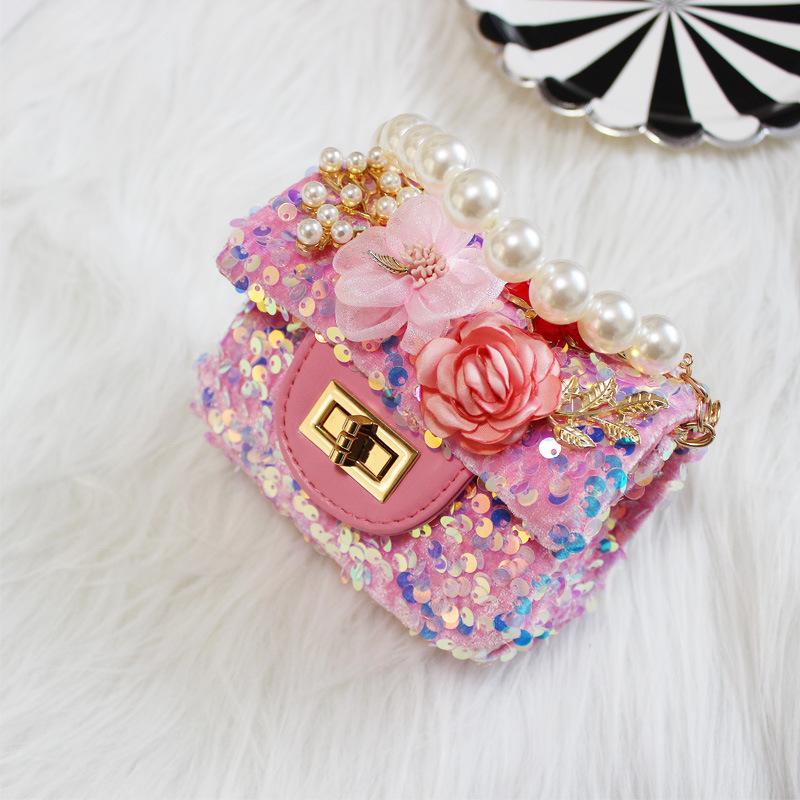 Purse Kids Mini Purses And Handbags Cute Princess Crossbody Bags For Baby Girls Small Coin Pouch Girl Party Pearl Hand Gift