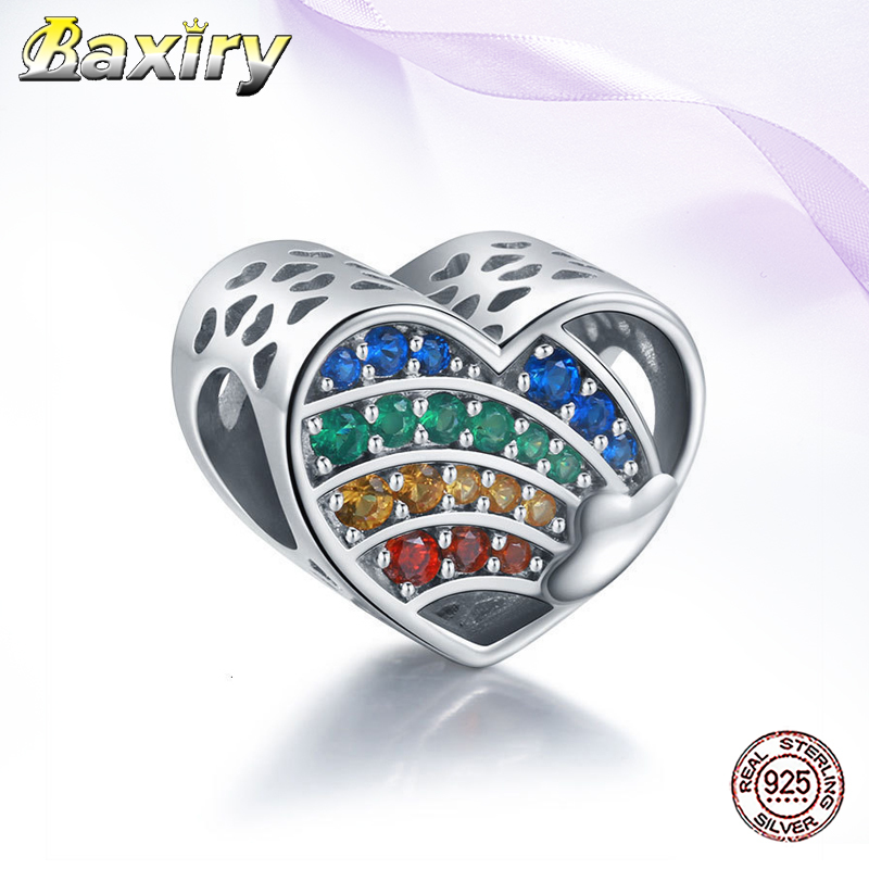 925 Sterling Silver Heart Beads Accessories Fit Charms Silver 925 Original 2020 Charm Bracelets Beads For Women Jewelry Making Q0531
925 Sterling Silver Heart Beads Accessories Fit Charms Silver 925 Original 2020 Charm Bracelets Beads For Women Jewelry Making Q0531