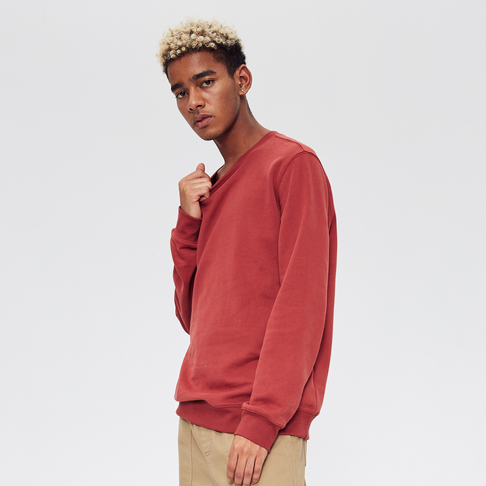Metersbonwe Autumn And Winter Multicolor comfort Sweatshirt men Plus Velvet Knit pullover Solid color Hoodies 201020