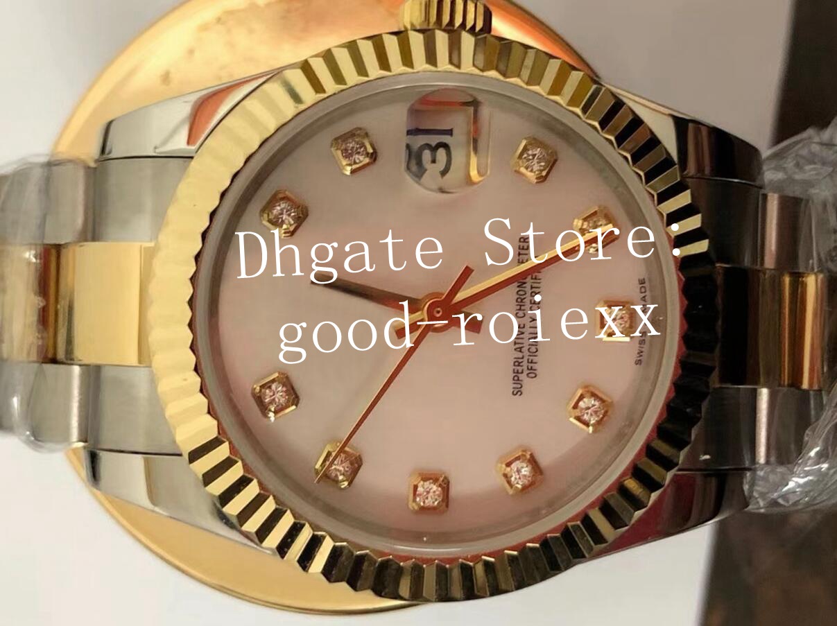 31mm Crystal Watches Women's Automatic 2813 Watch BP Factory Steel Yellow Gold Mother Of Pearl Dial Date 278273 Women BPF Ladies Sapphire Wristwatches, Black
31mm Crystal Watches Women's Automatic 2813 Watch BP Factory Steel Yellow Gold Mother Of Pearl Dial Date 278273 Women BPF Ladies Sapphire Wristwatches, Black