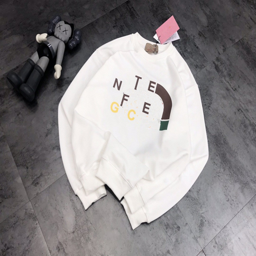21 early spring new loose Beijia co branded letter printed round neck sweater for men and women9, Black
21 early spring new loose Beijia co branded letter printed round neck sweater for men and women9, Black