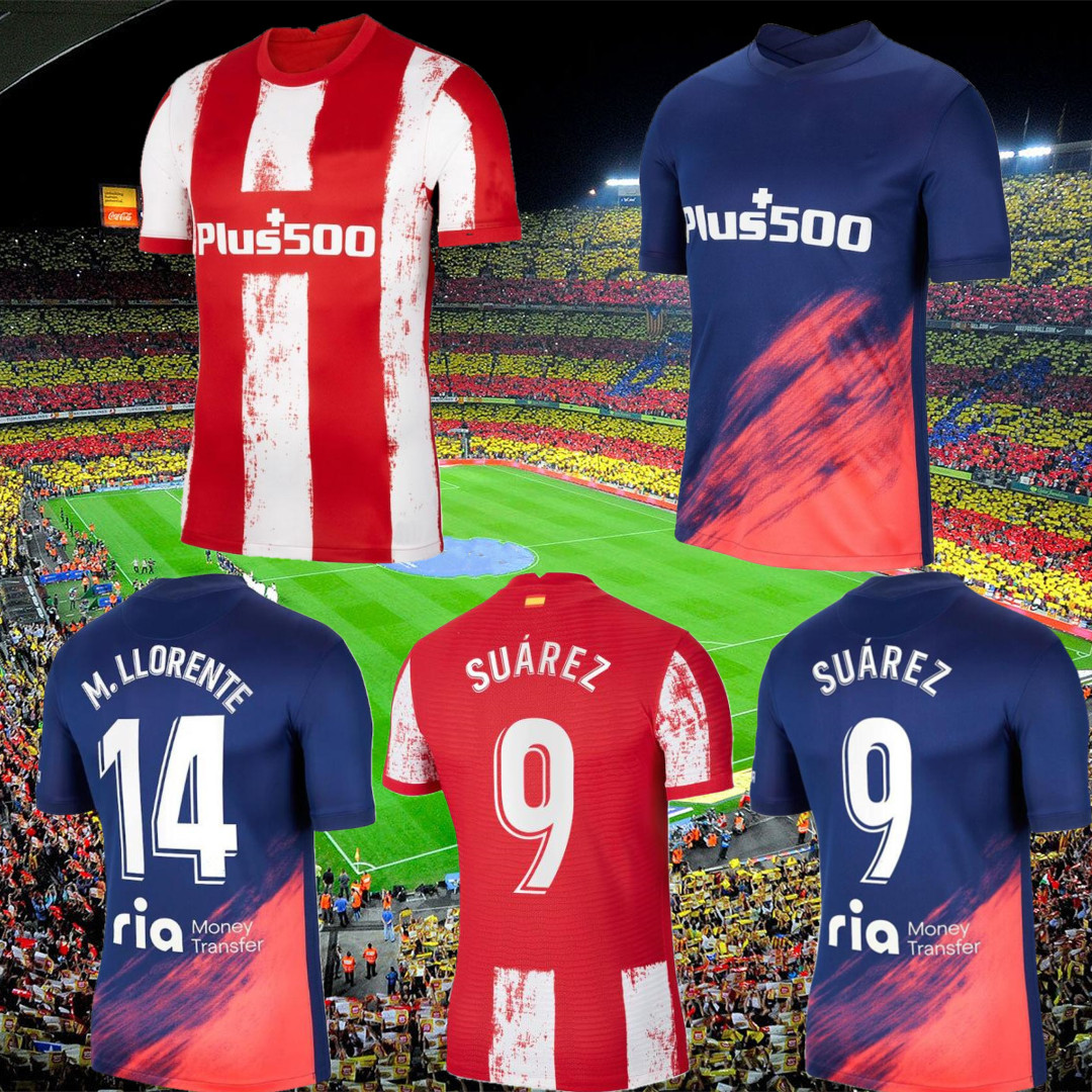 Atletico soccer jerseys 21 22 JOÃO FÉLIX 2021 2022 M.LLORENTE KOKE SAUL SUAREZ Correa Carrasco LEMAR camiseta football shirt uniforms men + kids kit sets, Adult kit
Atletico soccer jerseys 21 22 JOÃO FÉLIX 2021 2022 M.LLORENTE KOKE SAUL SUAREZ Correa Carrasco LEMAR camiseta football shirt uniforms men + kids kit sets, Adult kit