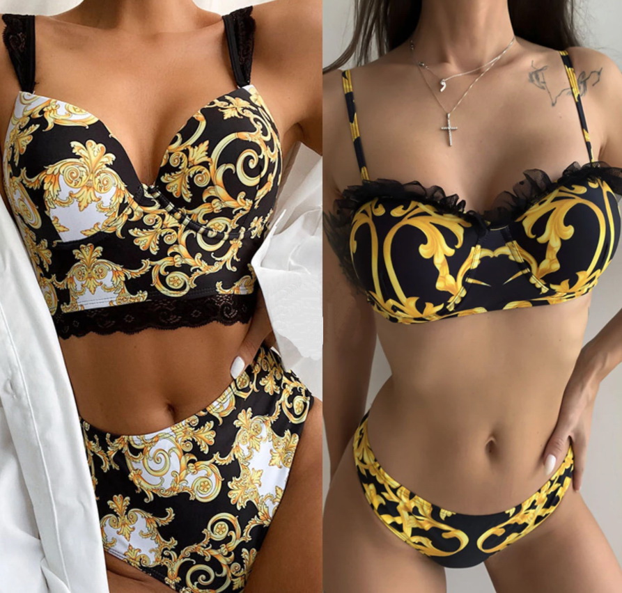 Push Up Bikinis Bikini Set High Waist Swimwear Women Swimsuit Female Swimming Suit Bathing Suit Print Biquini Bikini Set, #01
Push Up Bikinis Bikini Set High Waist Swimwear Women Swimsuit Female Swimming Suit Bathing Suit Print Biquini Bikini Set, #01