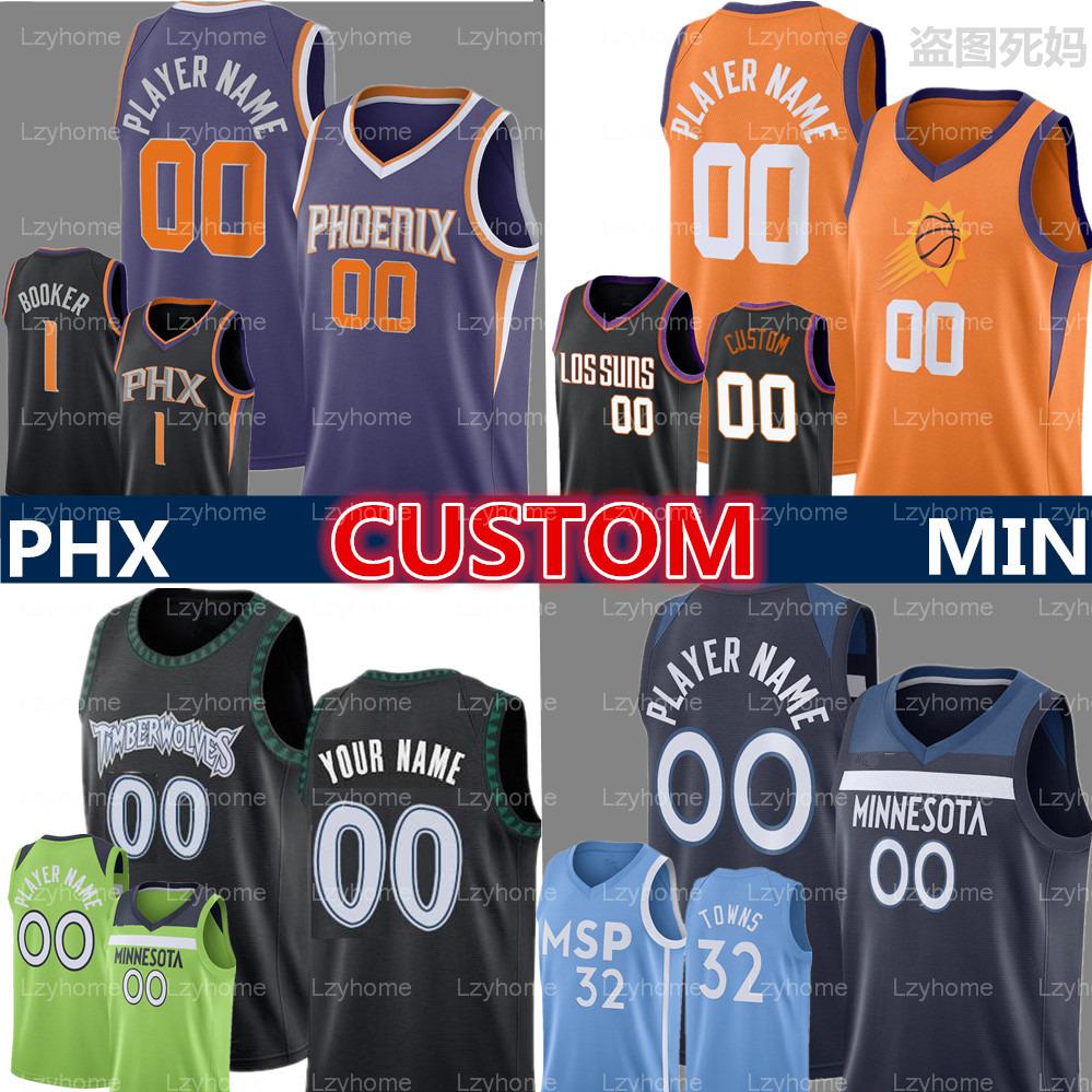 Custom Kelly Oubre Jr. Devin 1 Booker Ricky 11 Rubio Towns D Angelo 0 Russell Culver Phoenix Sun Minnesota Timberwolves Jerseys, Black;red
Custom Kelly Oubre Jr. Devin 1 Booker Ricky 11 Rubio Towns D Angelo 0 Russell Culver Phoenix Sun Minnesota Timberwolves Jerseys, Black;red