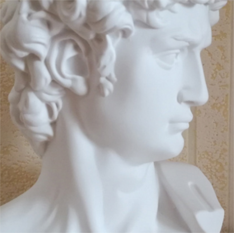 

David Head Portraits Bust Gypsum Statue Michelangelo Buonarroti Sculpture Home Decor Craft Sketch Practice L1239 54 S2