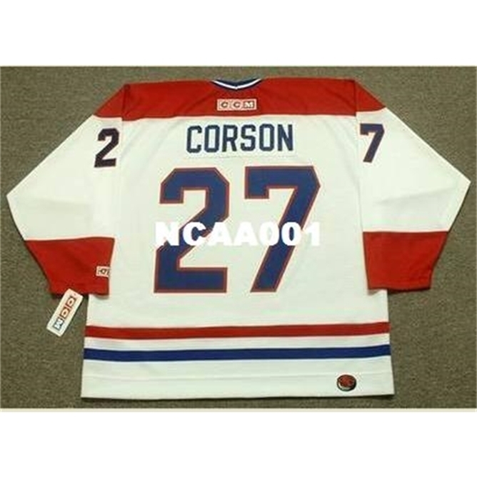 668 #27 SHAYNE CORSON Montreal Canadiens 1989 CCM Retro Away Hockey Jersey or custom any name or number retro Jersey, Black
668 #27 SHAYNE CORSON Montreal Canadiens 1989 CCM Retro Away Hockey Jersey or custom any name or number retro Jersey, Black