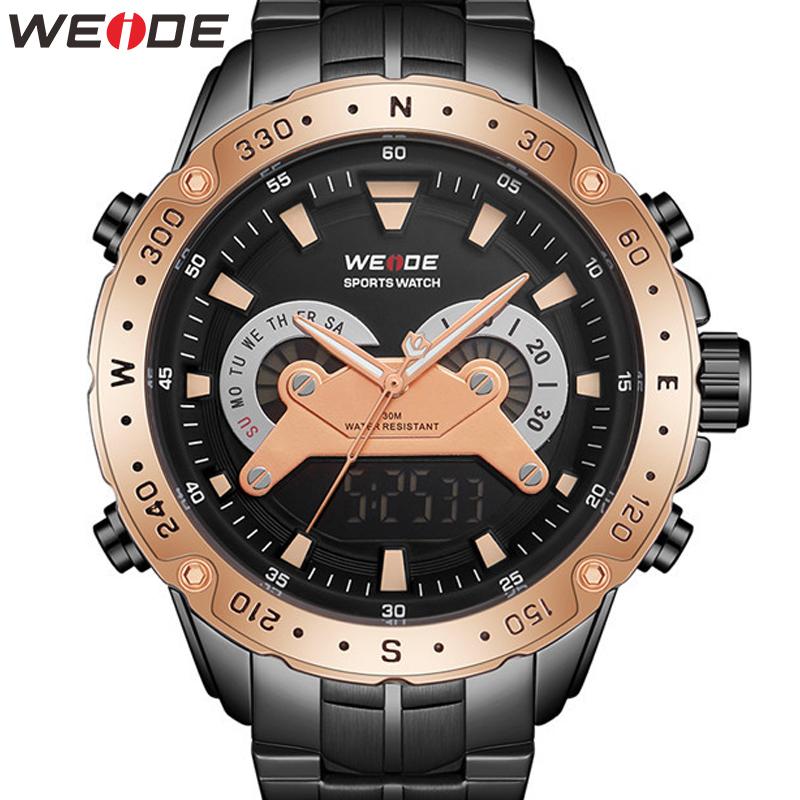 Wristwatches Relogio Masculin WEIDE Watch Men Military Chronograph Quartz Waterproof Men's Watches Top, Wh8501b-2c
Wristwatches Relogio Masculin WEIDE Watch Men Military Chronograph Quartz Waterproof Men's Watches Top, Wh8501b-2c