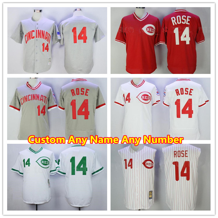 Men Retror 1969 1976 Vintage Baseball 14 Pete Rose Jersey Flexbase Cool Base Pullover Team Red White Black Grey Stitched High Quality, Blue;black
Men Retror 1969 1976 Vintage Baseball 14 Pete Rose Jersey Flexbase Cool Base Pullover Team Red White Black Grey Stitched High Quality, Blue;black