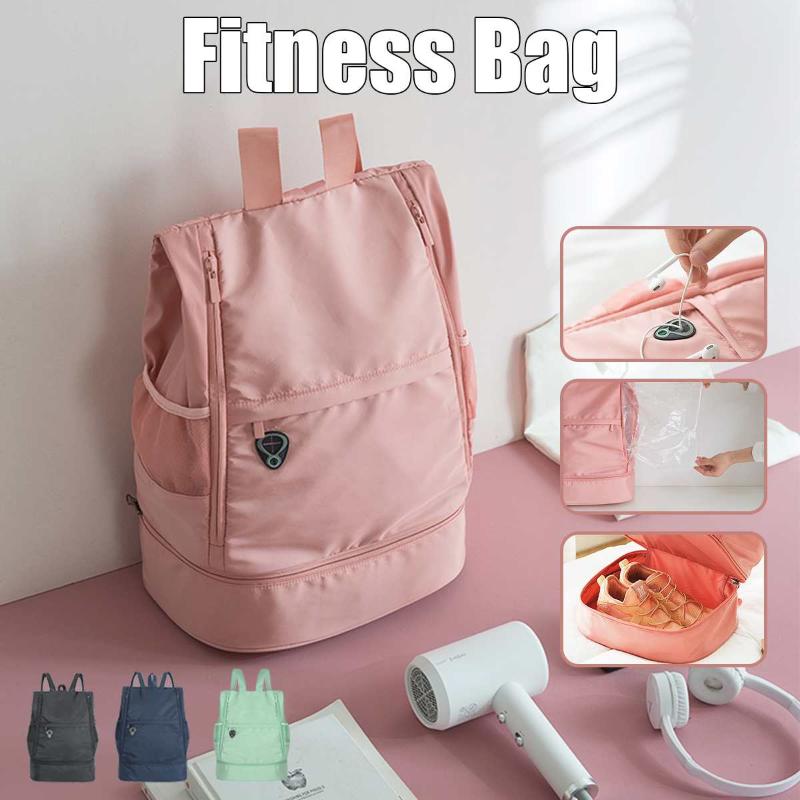 Outdoor Bags Women Gym Backpack Fitness Bag Travel Rucksack Waterproof Dry And Wet Bolsa With Shoes Storage Sac De Sport Gymtas Femme Pink, Black
Outdoor Bags Women Gym Backpack Fitness Bag Travel Rucksack Waterproof Dry And Wet Bolsa With Shoes Storage Sac De Sport Gymtas Femme Pink, Black