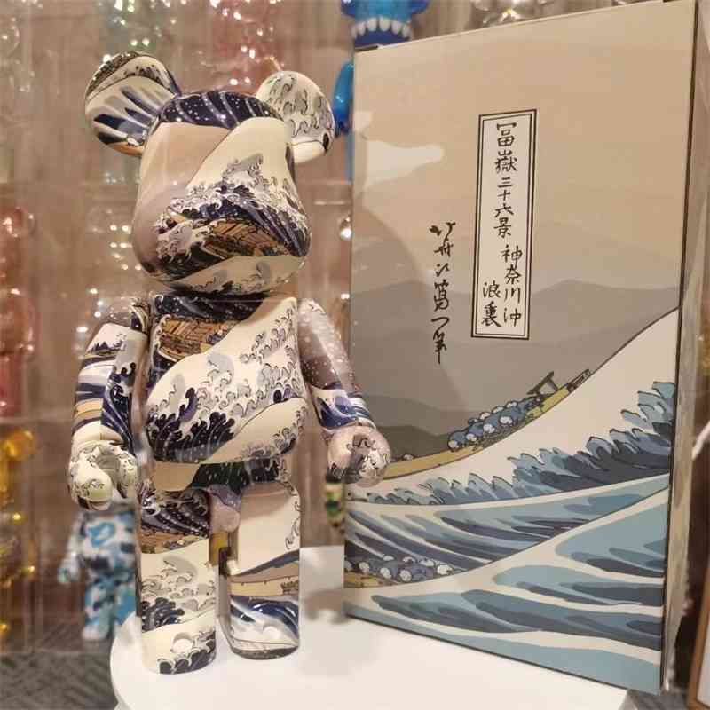 brick FigureKaws Box semi Action anatomical Bearbrick violent building block bear Kanagawa surfing Van Gogh starry night coffee cat doll 400, Red
brick FigureKaws Box semi Action anatomical Bearbrick violent building block bear Kanagawa surfing Van Gogh starry night coffee cat doll 400, Red