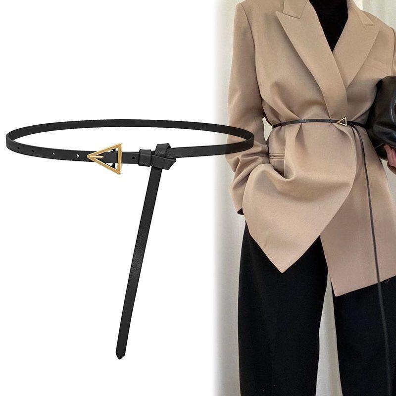 Belts Design Waist For Women Vintage Triangle Buckle Thin Black Belt Woman Trousers Decorative Waistband Dress
Belts Design Waist For Women Vintage Triangle Buckle Thin Black Belt Woman Trousers Decorative Waistband Dress