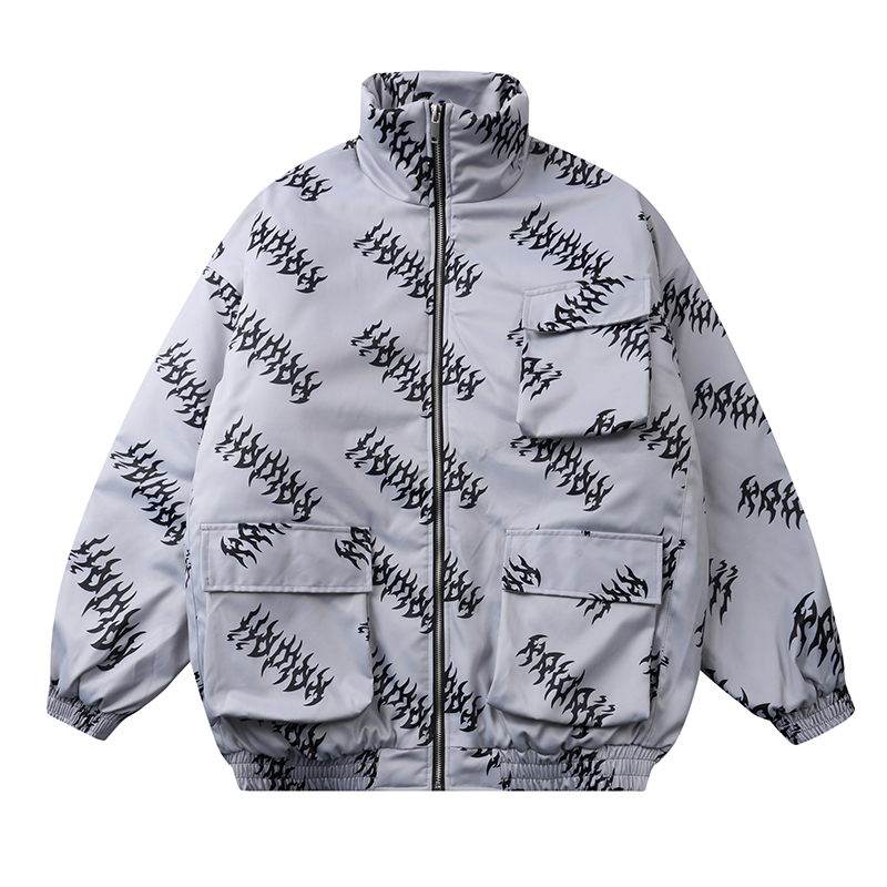 2021 New Harajuku Pockets Windbreaker Print Cotton Padded Jacket Mens and Womens Thick Streetwear Oversize Winter Coat Loose Casual Parka Pr, White
2021 New Harajuku Pockets Windbreaker Print Cotton Padded Jacket Mens and Womens Thick Streetwear Oversize Winter Coat Loose Casual Parka Pr, White