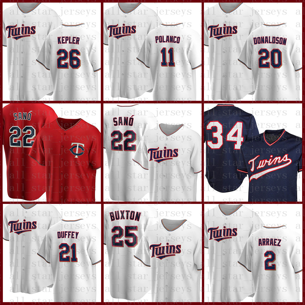 22 Miguel Sano Minnesota Custom Twins Baseball Jersey Jorge Polanco Max Kepler Kirby Puckett Byron Buxton Josh Donaldson Tyler Duffey Black, Jersey(shuangcheng)
22 Miguel Sano Minnesota Custom Twins Baseball Jersey Jorge Polanco Max Kepler Kirby Puckett Byron Buxton Josh Donaldson Tyler Duffey Black, Jersey(shuangcheng)