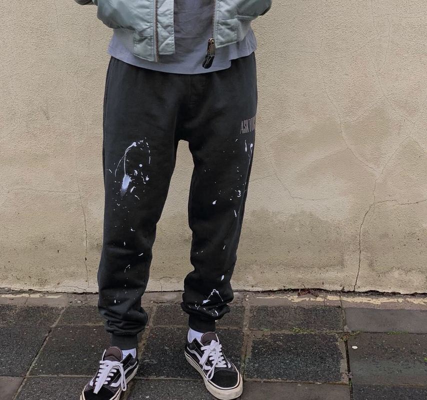 2021 New Manual Splash Ink Men Women High Quality Pant Hip Hop Jogger Drawstring Askyurself Sweatpants Rcf5, Black
2021 New Manual Splash Ink Men Women High Quality Pant Hip Hop Jogger Drawstring Askyurself Sweatpants Rcf5, Black