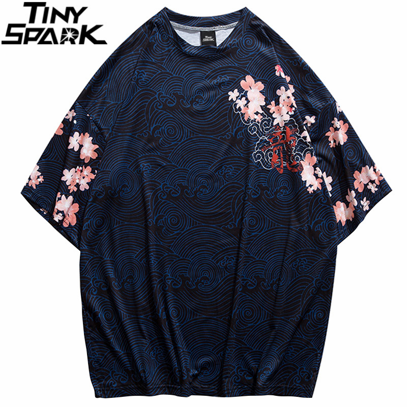 Men T Shirt Streetwear Fire Dragon T-Shirt Hip Hop Harajuku Tshirt Summer Beach Tops Tees Short Sleeve Thin Blue Hispter 210225
