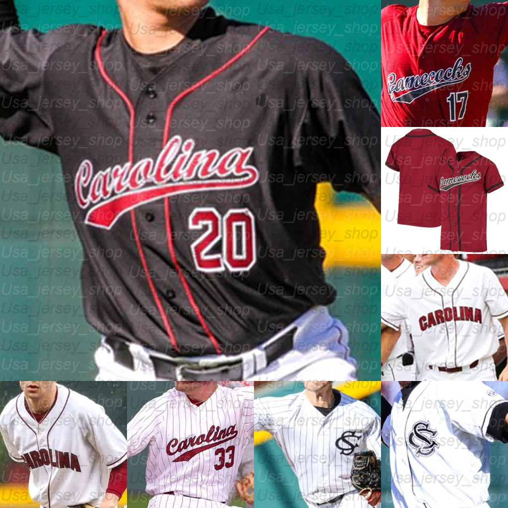 2021 NCAA Gamecocks College Baseball jerseys Noah Campbell 3 Brady Allen 5 TJ Hopkins 11 Andrew Eyster 41 Cole Ganopulos White, Red
2021 NCAA Gamecocks College Baseball jerseys Noah Campbell 3 Brady Allen 5 TJ Hopkins 11 Andrew Eyster 41 Cole Ganopulos White, Red