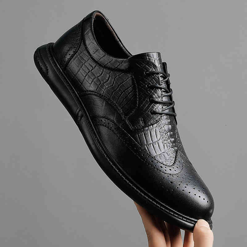 dress shoes handmade men's genuine leather casual loafers luxury brand s business formal oxfords big size 37-47 7faa, Black
dress shoes handmade men's genuine leather casual loafers luxury brand s business formal oxfords big size 37-47 7faa, Black