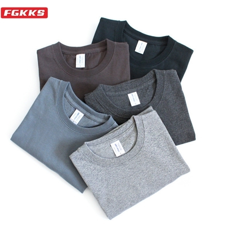FGKKS Summer T-shirt Men Brand Casual Solid Color Cotton Short Sleeves Fashion Women Tops Tees 210716, Anqianlan
FGKKS Summer T-shirt Men Brand Casual Solid Color Cotton Short Sleeves Fashion Women Tops Tees 210716, Anqianlan
