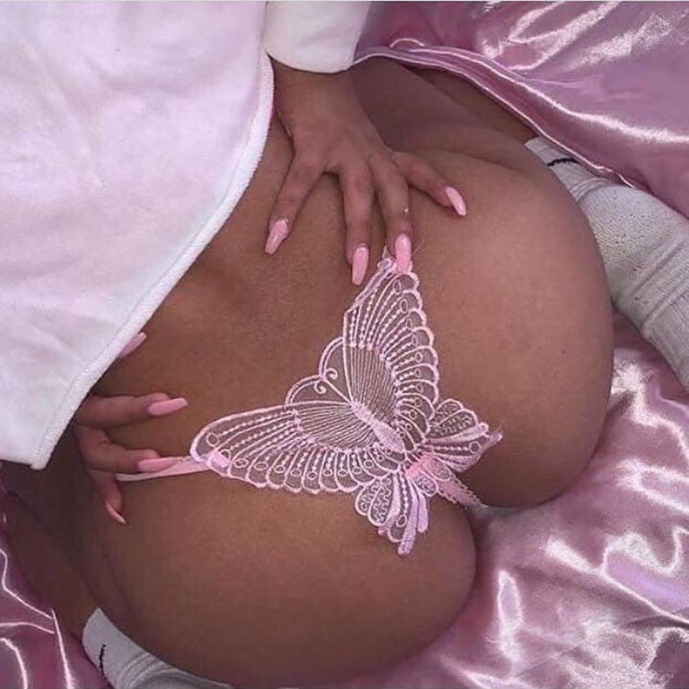 Sexy Women Lace Hollow out Butterfly Shaped G-String Open Crotch Underwear Lingerie Panties Sexy Underwear, Red
Sexy Women Lace Hollow out Butterfly Shaped G-String Open Crotch Underwear Lingerie Panties Sexy Underwear, Red