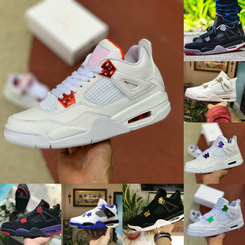 Bred Black Cat 4 4s Basketball Shoes Men Mens White Cement Encore Wings Fire Red Singles Designer Sneakers IV Pure Money Trainers K257, X0021
Bred Black Cat 4 4s Basketball Shoes Men Mens White Cement Encore Wings Fire Red Singles Designer Sneakers IV Pure Money Trainers K257, X0021