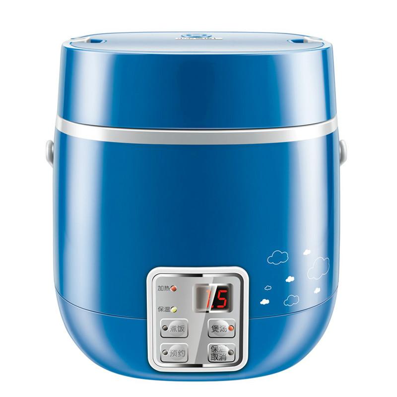 

Rice Cookers Mini Small Cooker Ceramic 1L Domestic Cooking Pot 1 Person-2 People Fully Automatic Electric Food Warmer