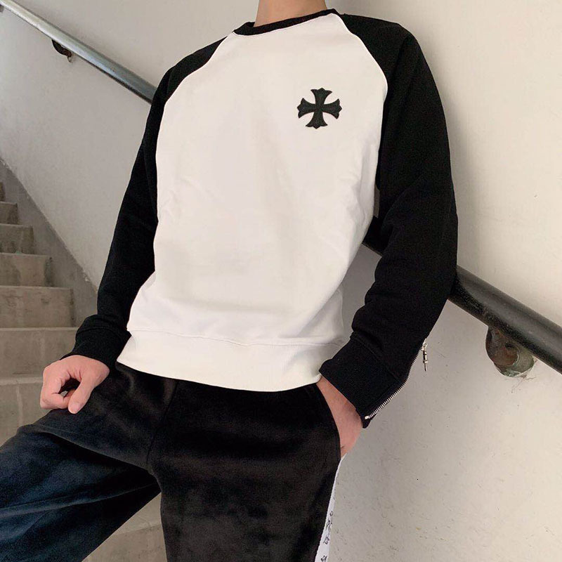 Fashion brand ch crosin Plush casual sweater men's and women's new autumn and winter cross cott, Black
Fashion brand ch crosin Plush casual sweater men's and women's new autumn and winter cross cott, Black