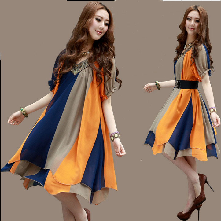 2021 New Size Plus Summer Striped Casual Women Boho Chiffon Robe Femme Vestiti Donna Roupas Kj059 Nw7l, Stripe with belt
2021 New Size Plus Summer Striped Casual Women Boho Chiffon Robe Femme Vestiti Donna Roupas Kj059 Nw7l, Stripe with belt