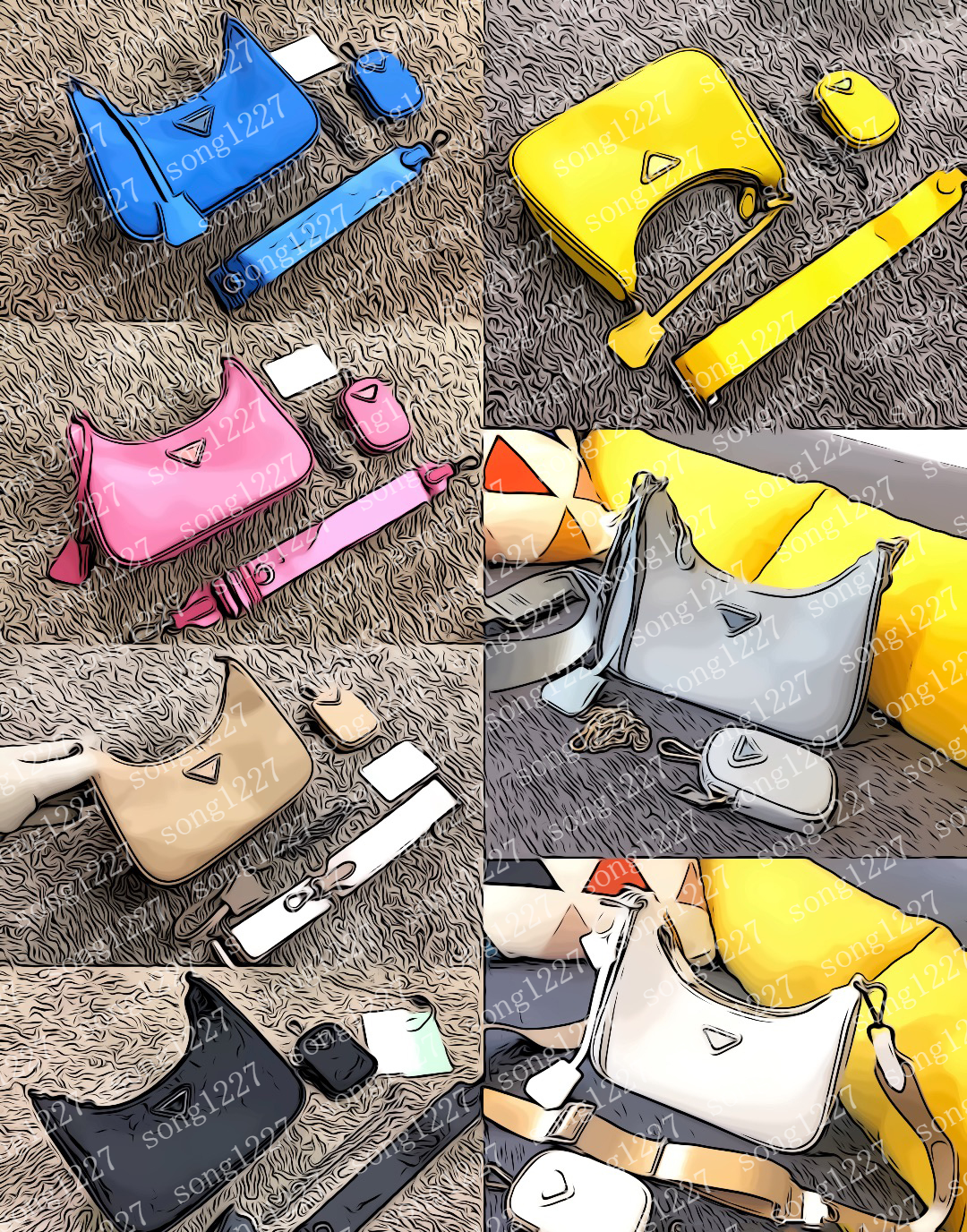 Shoulder Bags Hobo P axillary bag Hand collar bag You can hang a small bag on your back in a variety of ways to match all kinds of clothes, Gold
Shoulder Bags Hobo P axillary bag Hand collar bag You can hang a small bag on your back in a variety of ways to match all kinds of clothes, Gold