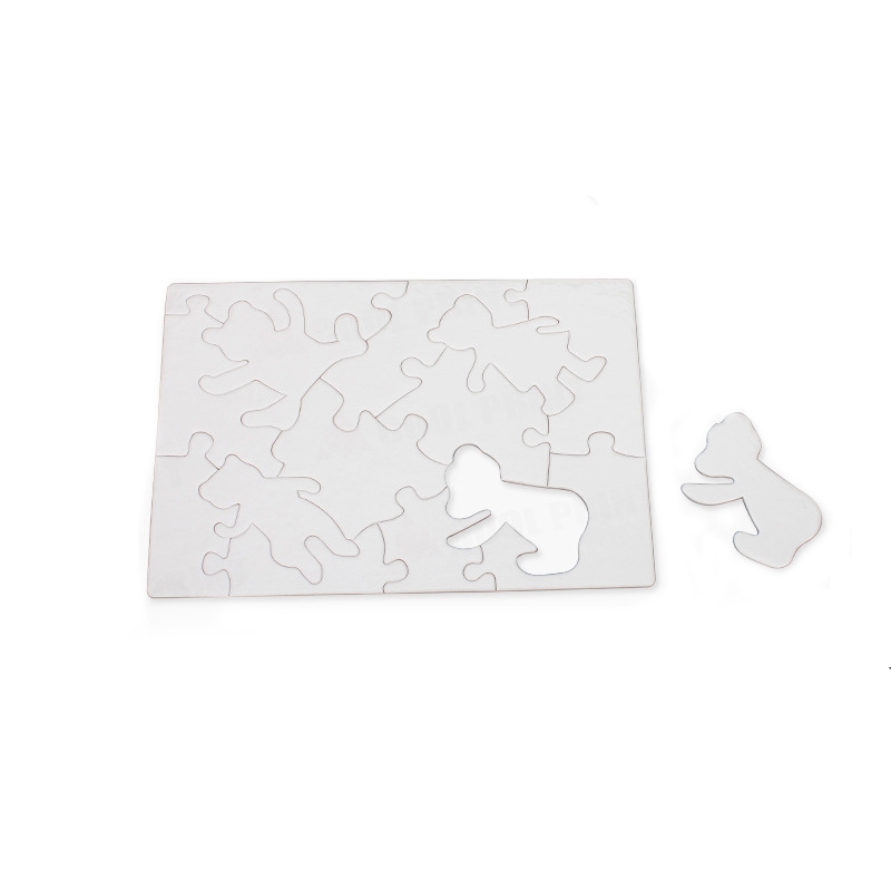 Blank Dye Sublimation Puzzle Child Adult Personality DIY Heat Transfer Puzzles Customized A3 A4 A5 Party Gifts Paper AHD5342
Blank Dye Sublimation Puzzle Child Adult Personality DIY Heat Transfer Puzzles Customized A3 A4 A5 Party Gifts Paper AHD5342