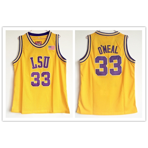 06NCAA college Jersey Shaq Lsu Jersey Oneal jersey retro yellow purple Men' Embroidery basketball jerseys
06NCAA college Jersey Shaq Lsu Jersey Oneal jersey retro yellow purple Men' Embroidery basketball jerseys
