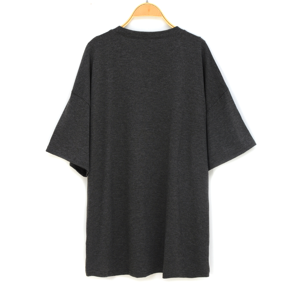 Women Fashion Casual Sun Moon Print Loose Short Sleeve Long T-shirt Ins Vintage Women Summer Oversize Tee Shirts Tops 210306