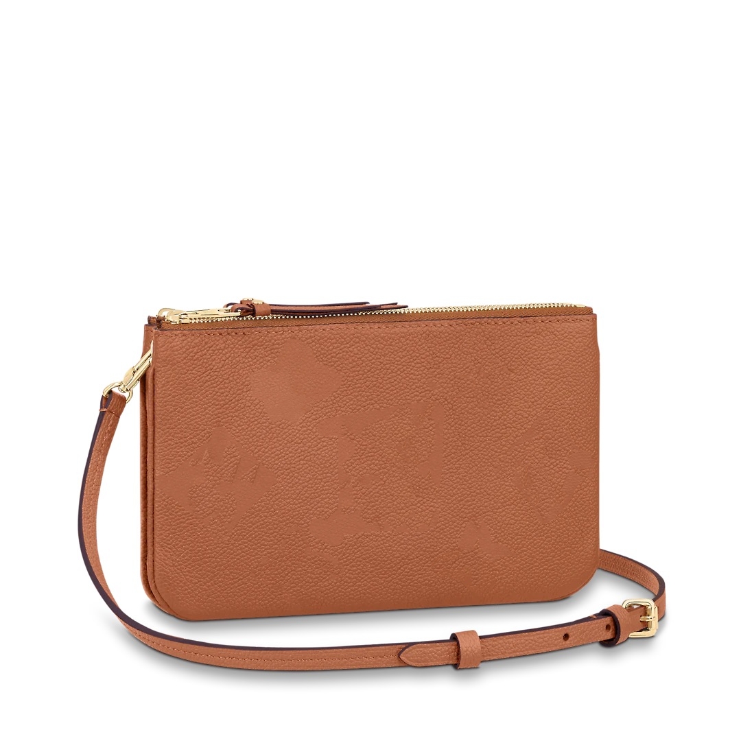 Top Quality!!! Embossed Pattern Cross Body Bags Double Zip Pochette in 3 Colors WOMEN Small Genuine Leather Goods M80786, Black
Top Quality!!! Embossed Pattern Cross Body Bags Double Zip Pochette in 3 Colors WOMEN Small Genuine Leather Goods M80786, Black