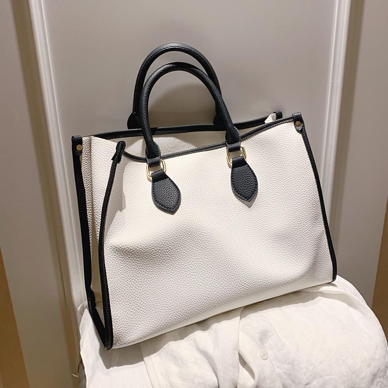 Elegant Female Large Tote bag 2021 Fashion New Quality PU Leather Women's Designer Handbag High capacity Shopping Bag Travel, Black
Elegant Female Large Tote bag 2021 Fashion New Quality PU Leather Women's Designer Handbag High capacity Shopping Bag Travel, Black