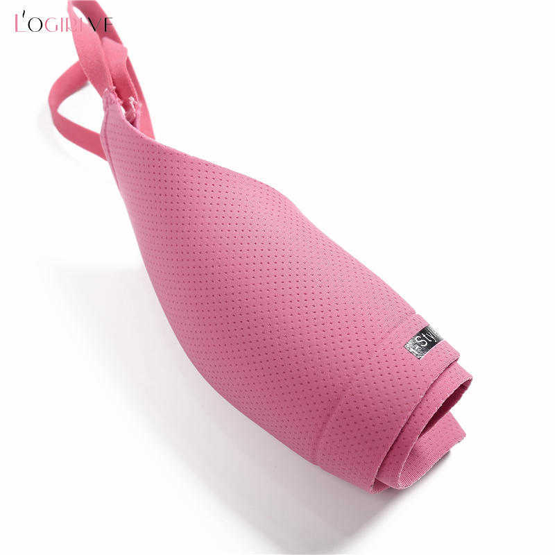 Logirlve Seamless Bra Women Brassiere Bralette Sexy Breathable Female Solid Color Lingerie Wireless Bras for Girl AB Small Cup 210728