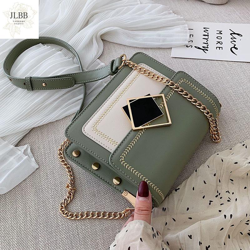 Chain Pu Leather Crossbody Bags For Women 2021 Small Shoulder Simple Special Lock Design Female Travel Handbags, Black
Chain Pu Leather Crossbody Bags For Women 2021 Small Shoulder Simple Special Lock Design Female Travel Handbags, Black