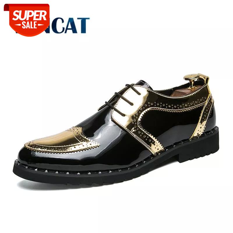Vancat Brand Men Dress Shoes Moccasin Glitter Men Formal Shoes Italian Leather Luxury Fashion Wedding Oxford Men's shoes #4O1W
Vancat Brand Men Dress Shoes Moccasin Glitter Men Formal Shoes Italian Leather Luxury Fashion Wedding Oxford Men's shoes #4O1W